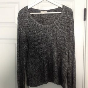 Eileen Fisher gray sweater